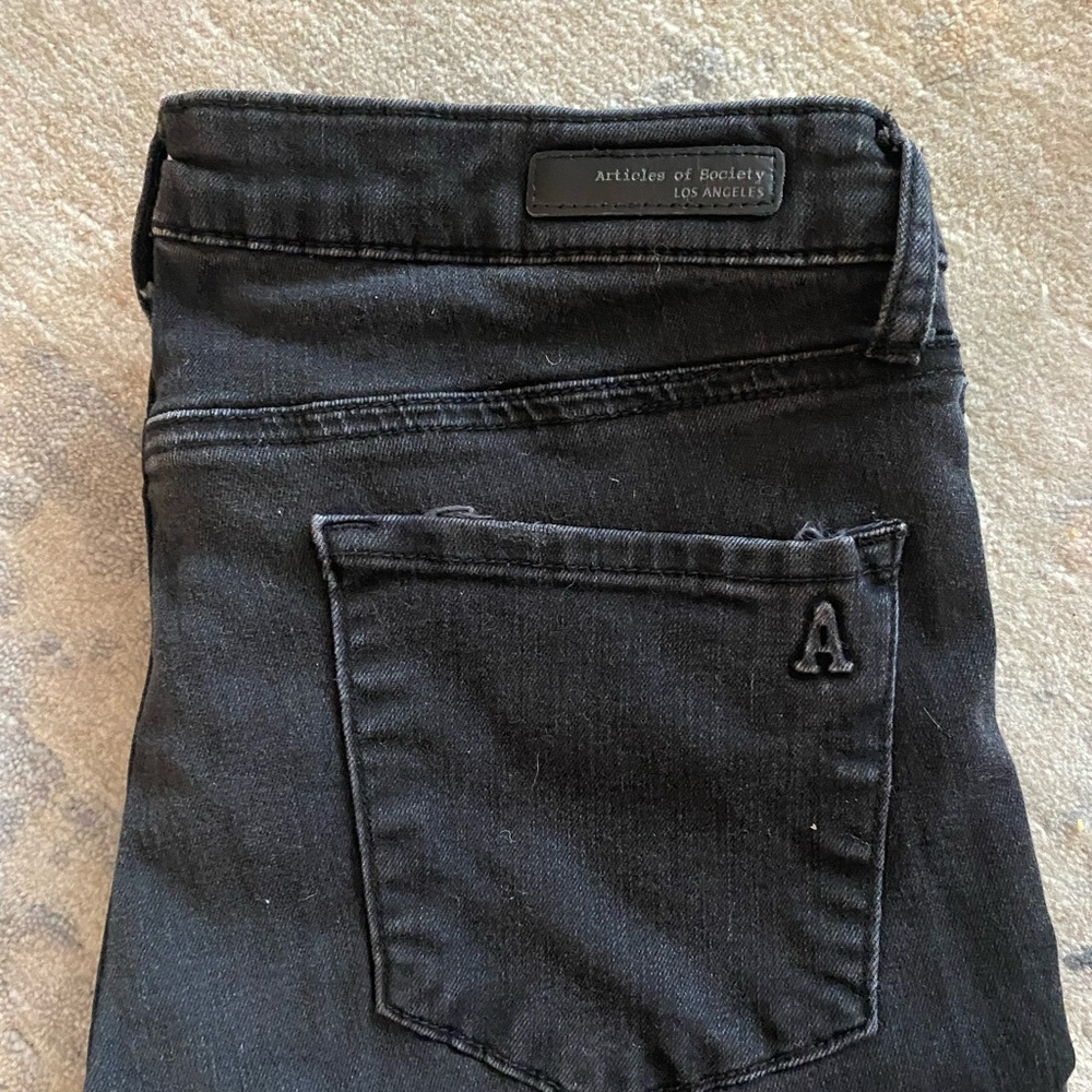 Articles Of Society Black Jeans